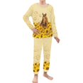 thumbnail image 2 of DISNIMO Horse Sunflower Pajamas for Girls 13-14 Years Old Pajama for Girls 2 Piece Pjs for Kids Boys Long Sleeve Pajamas for Boys Loungewear Set for Kids Sleepwear Boys Pj Sets, 2 of 7