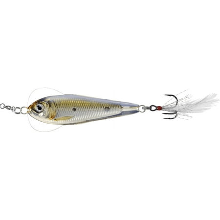 LiveTarget Flutter Sardine – Jigging Spoon 2 5/8 1oz Silver/Bronze