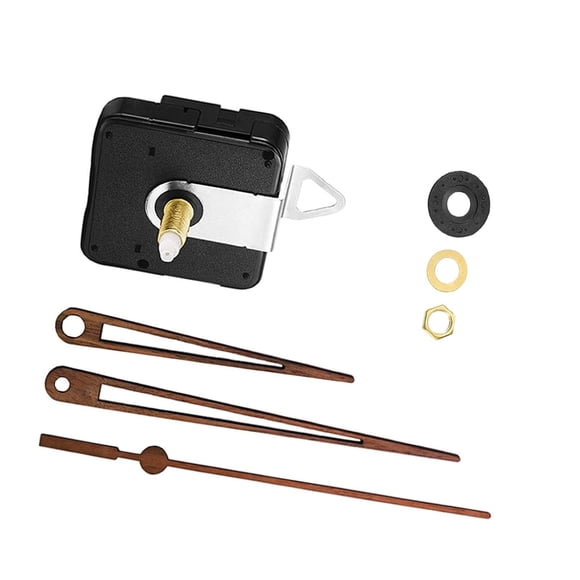 Mecanismo de reloj silencioso, kit de motor de cuarzo, funciona con pilas, para armar uno mismo. D