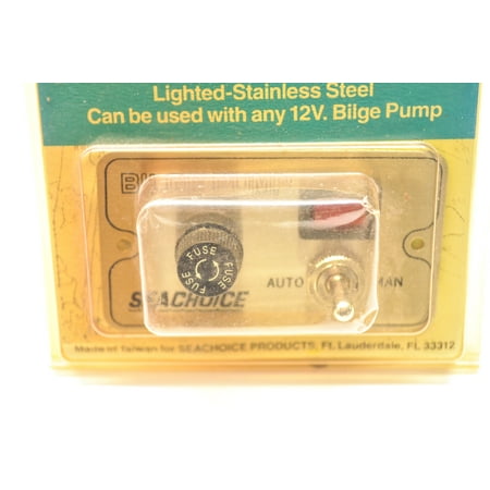 Bilge Pump Control Switch Lighted 12 V Walmart Com