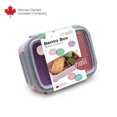 thumbnail image 1 of Melii Bento Box with Removable Divider - 880 ml - pink - 1 count, 1 of 6