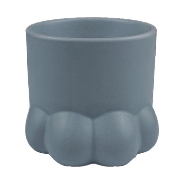 Ceramic pet bowl tall cat food bowl cat food drinking bowl cat paw bowl ...