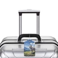 thumbnail image 5 of Cauagu Blue Sky Dog Pattern Luggage Tags,Leather Luggage Tags Personalized Luggage Tag Travel Tags Privacy Cover ID Label for Travel Bag Suitcase-1, 5 of 5