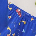 thumbnail image 5 of Toddler Boy Outfit Set Toddler Baby Fire Truck Animal Print Short Sleeve T-Shirt and Shorts 2-Piece Cute Summer Outfit Toddler Boy Short Set, 5 of 8