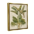 thumbnail image 4 of Stupell Industries Vintage Tropical Plant Botanical & Floral Painting Gold Floater Framed Canvas Art Print Wall Art, 17 x 21, 4 of 10