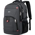 thumbnail image 1 of Cafele Backpack,Waterproof Large 17in Laptop Backpack for Trip School Work Bookbag Computer Rucksack with USB Charging Port,Water Resistant Sturdy Bac, 1 of 7