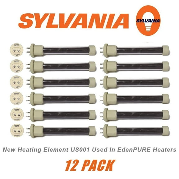58911 US001 Sylvania 500W/T6/115V EdenPURE 12 Pack Infrared Heater Element