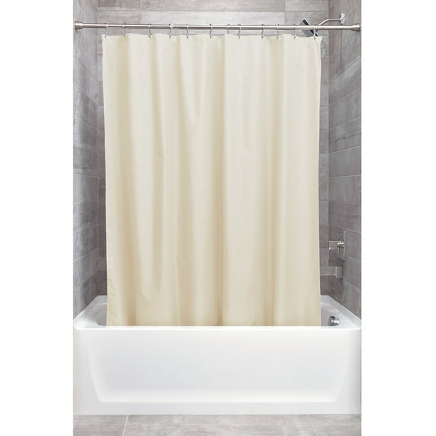 iDesign Sand Poly Shower Curtain Liners, 72" X 84", Set of 2 Walmart