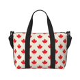 thumbnail image 6 of Rocae Happy Canada Day for Travel Shoulder Bag Top Handle Handbag with Yoga Mat Buckle for Gym, Work, Travel, 6 of 7