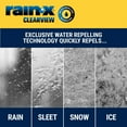 thumbnail image 2 of Rain-X® ClearView - Winter Shield Windshield Washer Fluid, -45°C, 2 of 9