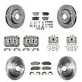 thumbnail image 1 of Transit Auto Front Rear Disc Brake Caliper Rotors and Semi-Metallic Pads Kit (10Pc) for Car Acura RDX KC8-101196P, 1 of 11