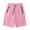 Pink, variant on hotojiny Women's Sweat Shorts with Pockets Lightweight Breathable Drawstring Summer Workout Gym Lounge Shorts with Zip Pockets