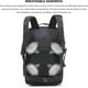 thumbnail image 4 of 45L MOLLE Tactical Military Backpack Assault Rucksack for Outdoor Hiking Camping Trekking Hunting, Black, 4 of 5