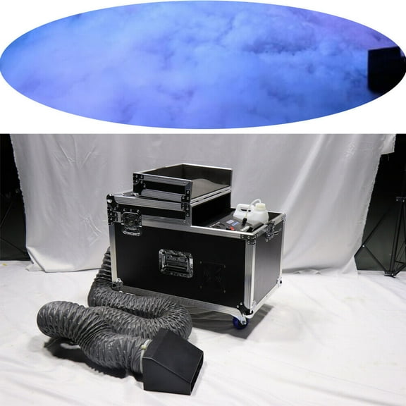 DJ Stage Effect 3000w Water Fog Machine Low Smoke Machine Fightcase Single Tube