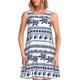 thumbnail image 1 of Easygdp Sea Underwater Turtles para Vestido Transpirable de Mujer, Vestido Suelto de Manga Corta con Pliegues y Bolsillos para el Verano, 1 of 7