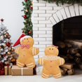 thumbnail image 6 of JZROCKER Decorative Christmas Gingerbreadman Pillow with Removable Cover for Festival, 6 of 16