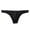Black, variant on Penkiiy Men's Bikini Briefs Half Hip Low Waist Color Striped Panties Men Underwear M Black On Sale