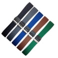 thumbnail image 4 of Accesorios Correa de reloj deportiva de silicona con diseño de neumático de 18 24 mm y rayas verticales, 4 of 5