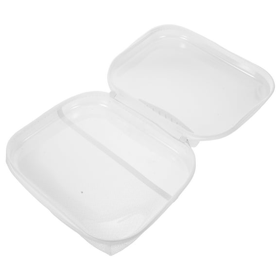 CTIRCHIU Clear Hard Shell Travel Makeup Organizer Bag Zippered Plastic Cosmetic Storage Case