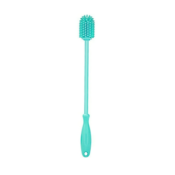 Multifunctional cup brush long handle silicone cleaning brush wine
