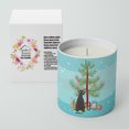 thumbnail image 2 of Carolines Treasures CK4764CDL 3.75 x 3.25 in. Unisex Devon Rex No.3 Cat Merry Christmas 10 oz Decorative Soy Candle, 2 of 5