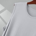thumbnail image 3 of Ankola Men's Loose Sleeveless Nightshirt, Soft Breathable Long Tank Nightgown, Summer Casual Sleep Dress, 3 of 4