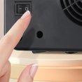 thumbnail image 4 of Calentador de aire caliente de escritorio de 500 W, calentador de ventilador de bajo ruido, máquina para sala de oficina, 4 of 7