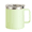Green#005, variant on Coffee Stainless Steel Mug with 2 Lids & Handle, 12oz Insulated Coffee Tumbler Large Capacity Thermal Travel Cup Leak Proof Purple for Office Home Camping Commute