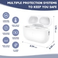 thumbnail image 2 of Funda de carga inalámbrica Avainaly para AirPods Pro de primera y segunda generación, 2 of 7