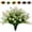 White, variant on Morttic 8 Bundles Artificial Daisy Flowers UV Resistant No Fade Fake Greenery Faux Plastic Flowers for Wedding Garden Hanging Planter Indoor Porch Patio Office Home Decoration (Fuchsia)