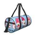 thumbnail image 3 of KLL Love You Mom Duffle Bag For Men Women Sport Gym Fitness Tote Travel Training Workout Basketball Football Weekender, 3 of 8