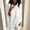 White, variant on Fleece Jacket Women Plus Size Fashion T-shirt Long Sleeves Blouse Round Neck Casual Pullover Tops Winter Warm Outwear S-5XL