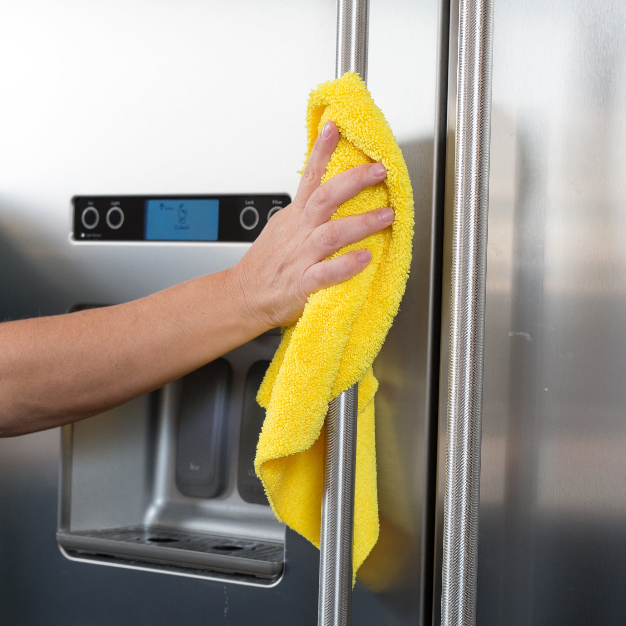 Great Value Microfiber Pull & Clean Towels, Yellow, 40 Count