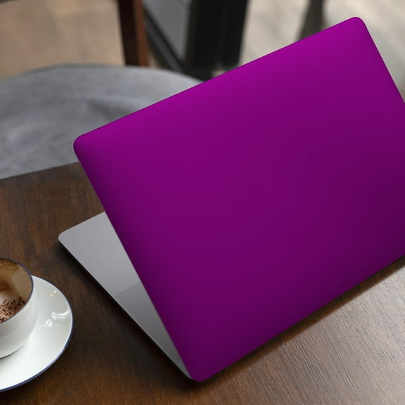 DesignSkinz Solid Dark Purple Full-Body Skin Decal Wrap Cover for MacBook 12" Retina (A1534)