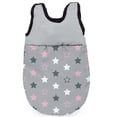 thumbnail image 4 of Bayer Design Dolls: Xeo 11 Piece Set - Grey, Pink, Stars - Pram, High Chair, Play Gym, Handbag & Accessories For Dolls Up To 18", Kids Toy, Ages 3+, 4 of 6