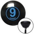 thumbnail image 1 of American Shifter  Blue Ball No.9 Black Retro Shift Knob with M16 x 1.5 Insert Shifter Auto Manual Brody, 1 of 1
