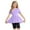 Purple, variant on Toddler Kids Girls Summer Clothes Children's Short Sleeve Dress And Slim Shorts Set Children's Outfit Sets for 5-15 Years