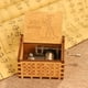 thumbnail image 5 of Original Musical Box Music Crank Manivela Exquisito Wooden Classic Crafts Ornnnnnaments Xmas Regalos Home Tabletop, 5 of 9