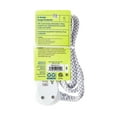 thumbnail image 6 of onn 3-Outlet Surge Protector with 4' Power Cord, White, 6 of 6