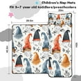 thumbnail image 5 of Multicolor Christmas Gnome Pattern Toddler Nap Mats for Kids Preschool,50"x20" Sleeping Mat Bag or Kids,Toddler Sleeping Bag,Toddler Nap Mat or Daycare, 5 of 6