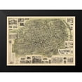 thumbnail image 2 of Alsop 18x14 Black Modern Framed Museum Art Print Titled - Allentown Pennsylvania -Alsop 1901, 2 of 5