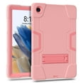 thumbnail image 2 of Dteck with Screen Protector Case for Samsung Galaxy Tab A9 Plus 11-inch (X210/X215/X216/X218),Shockproof 3-Layer Protection Kickstand Case Heavy Duty Cover for Galaxy Tab A9+,Rosegold, 2 of 7