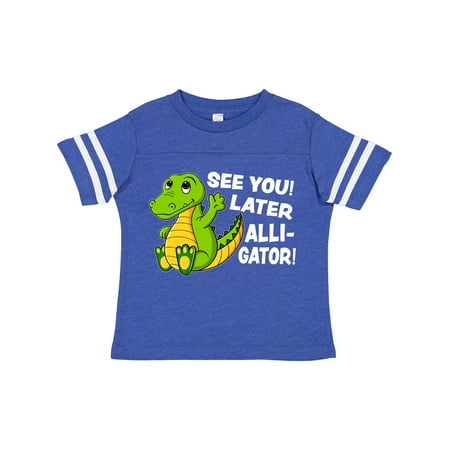 

Inktastic See You Later Alligator Gift Toddler Boy or Toddler Girl T-Shirt