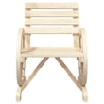 thumbnail image 4 of vidaXL Patio Chair 22.8"x22.8"x30.9" Solid Wood Fir, 4 of 8