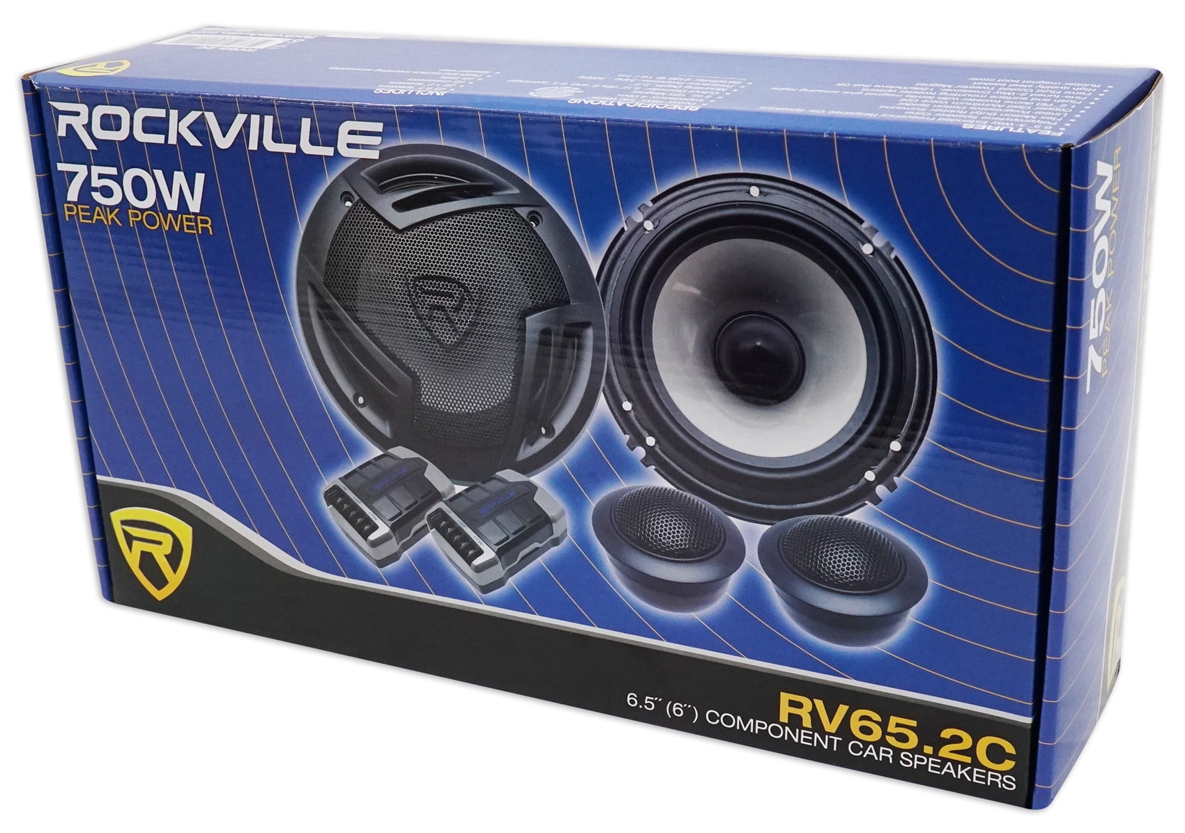 rockville component speakers