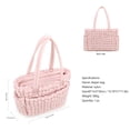 thumbnail image 3 of SPEKSEE Wrinkled Cloud Diaper Bag - Waterproof Nylon Multi-Function Travel Maternity Tote for Mom, 3 of 6