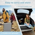 thumbnail image 6 of Camping Table, Folding Camping Table with Storage, Lightweight & Portable, 3 Heights Adjustable Folding Table for BBQ, Camping, Picnic and Indoor Use, Sky Blue, 6 of 14