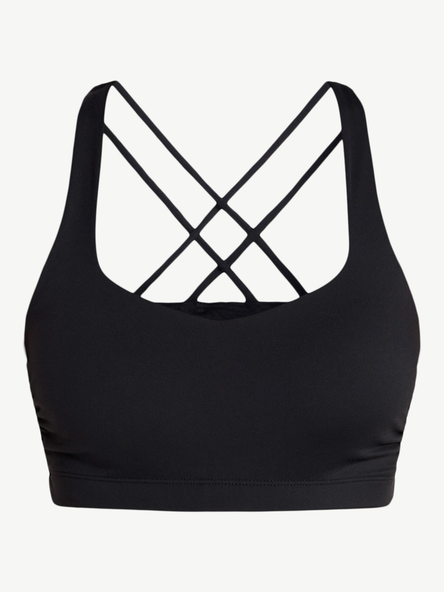 Avia Women's Color Side Ruched Sports Bra, Sizes XS-XXXL