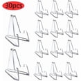 thumbnail image 3 of Sturmm Mini Clear Acrylic Easel Stands, 30Pcs Display Holder, 2.16in, 3 of 7