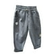 thumbnail image 1 of Odeerbi 3-12 Años Niños Vaqueros Bordados Pantalones Denim Primavera Pantalones Casual Cintura Elástica, 1 of 4